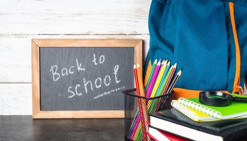 Inizio anno scolastico